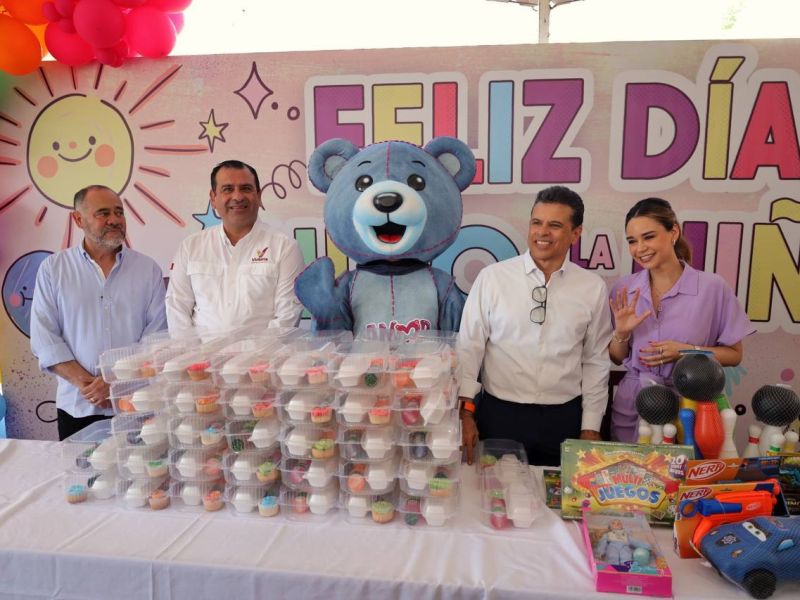 Festejan Lucy y Lalo a niñas y niños en su día