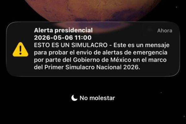 Alerta sísmica suena en Tamaulipas durante simulacro nacional