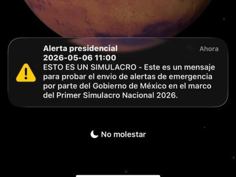 Alerta sísmica suena en Tamaulipas durante simulacro nacional