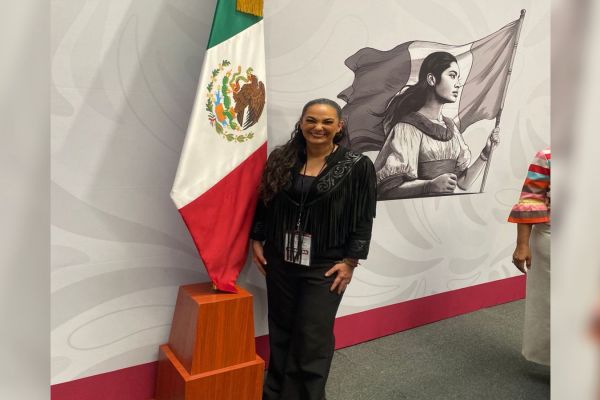 Olga Sosa refrenda respaldo a la Presidenta Claudia Sheinbaum en la defensa de la soberanía