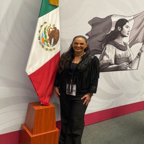Olga Sosa refrenda respaldo a la Presidenta Claudia Sheinbaum en la defensa de la soberanía