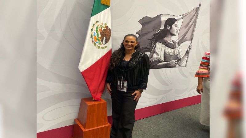 Olga Sosa refrenda respaldo a la Presidenta Claudia Sheinbaum en la defensa de la soberanía