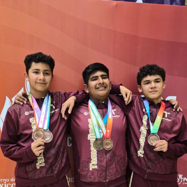 Celebra Tamaulipas 50 medallas en la Olimpiada Nacional 2026