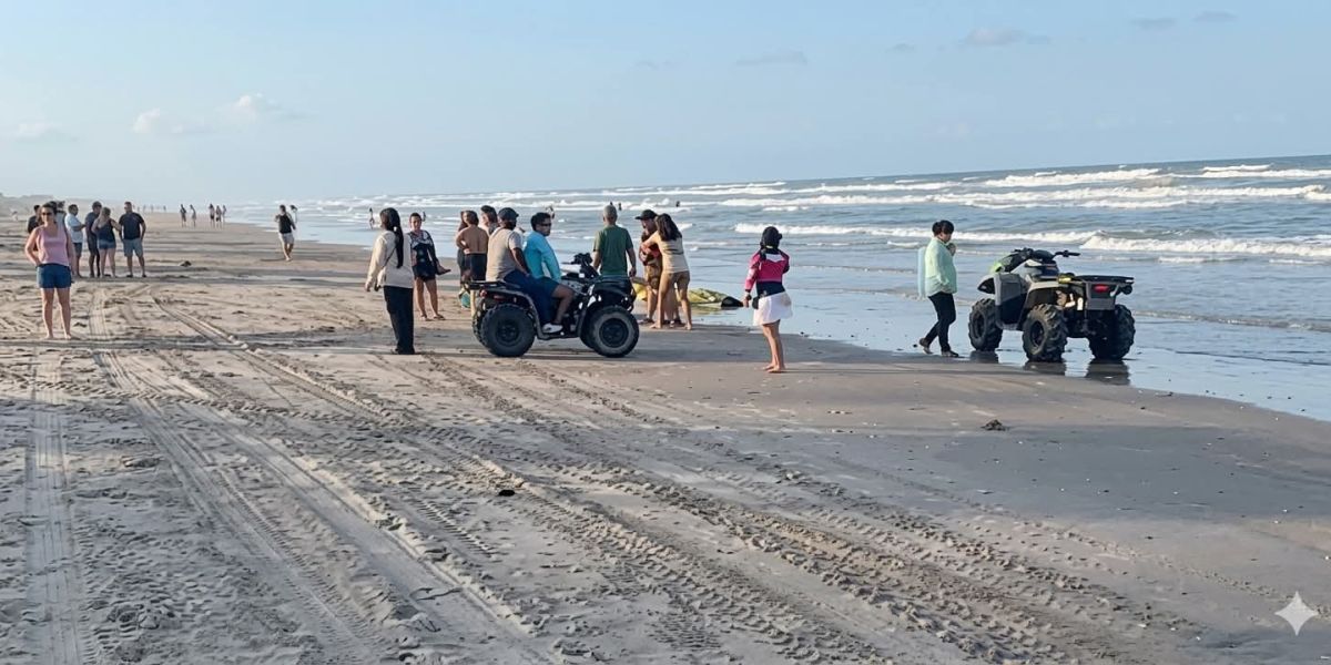 Muere menor atropellado por vehículo recreativo en Playa La Pesca