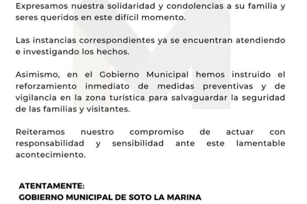 Tras muerte de menor, aseguran que se reforzará la seguridad en La Pesca