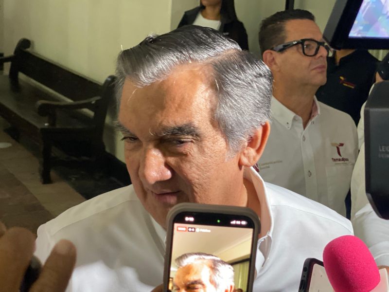 Gobernador de Tamaulipas deja en manos de la FGR caso Rubén Rocha