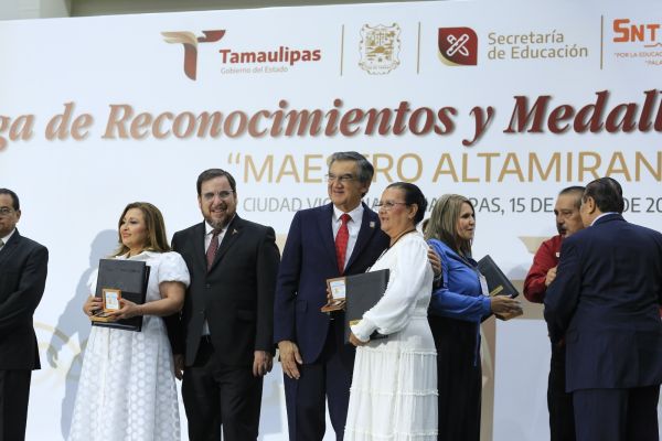 Las y los maestros son el corazón de la transformación: Américo Villarreal