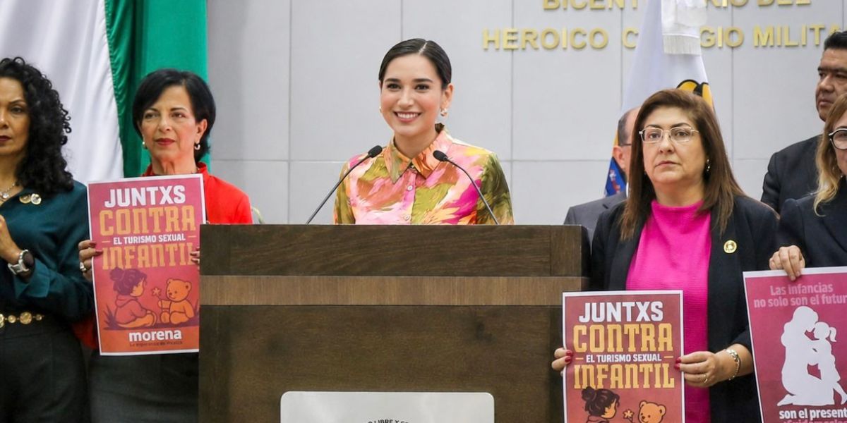 Katalyna Méndez impulsa ley histórica para combatir el abuso infantil en el turismo tamaulipeco