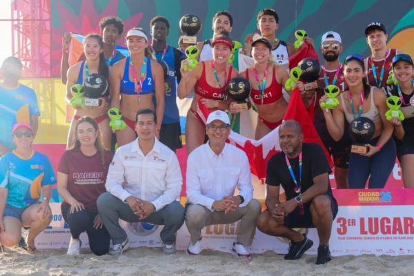 México conquista el oro y el bronce en el Tour Continental NORCECA de Playa Miramar
