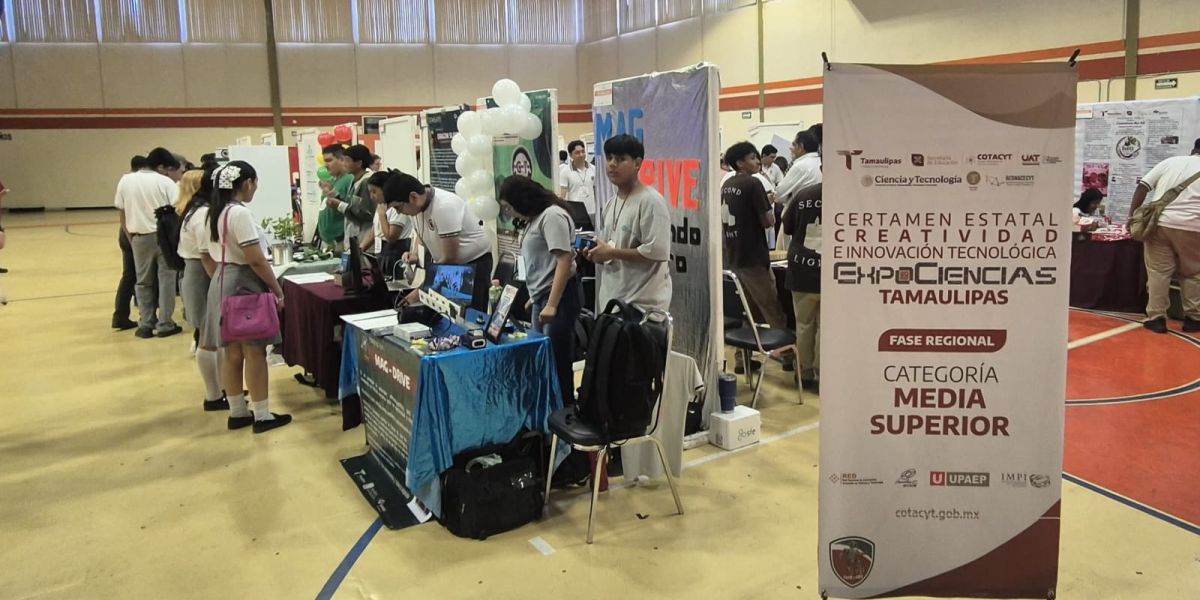 Crece participación estudiantil en ExpoCiencias Tamaulipas; registran 750 proyectos