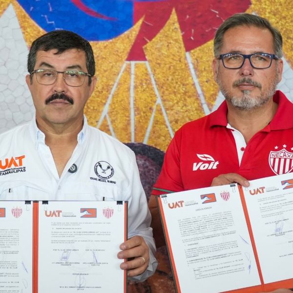 Firma la UAT alianza deportiva entre Correcaminos y el Club Necaxa de la Liga MX