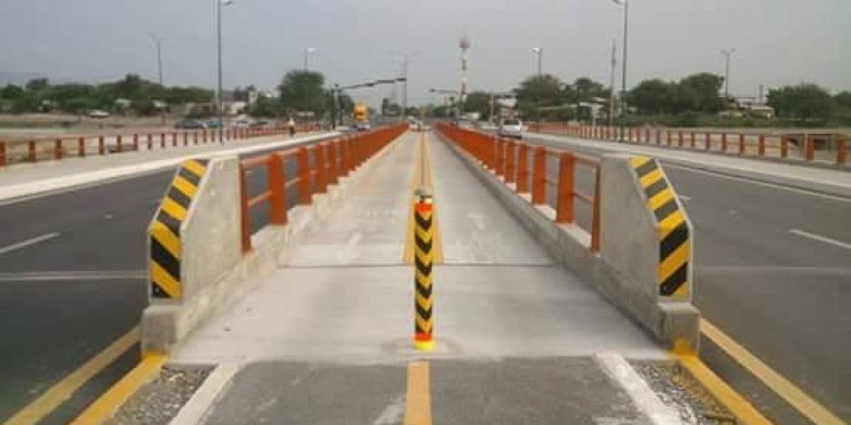 Nuevo puente sobre el San Marcos dará paso seguro  a familias de la colonia Moderna; SOP