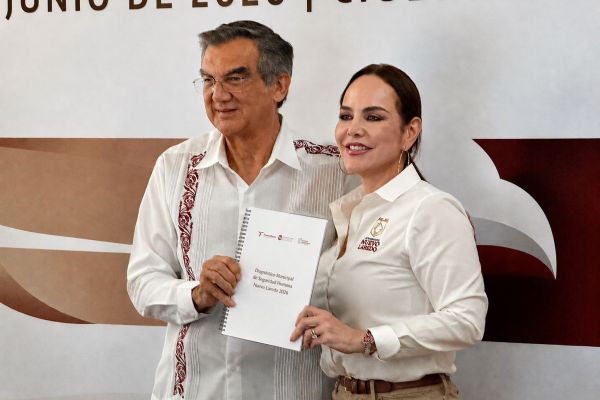 Nuevo Laredo destaca en seguridad gracias al trabajo coordinado con el gobernador Américo Villarreal: Carmen Lilia Canturosas