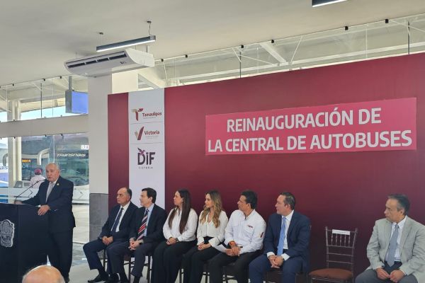 Reinauguran la Central de Autobuses de Victoria