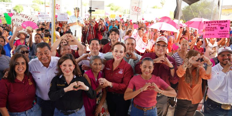 Fortalece Carmen Lilia Canturosas participación ciudadana con nuevo consejo social de colonias al poniente