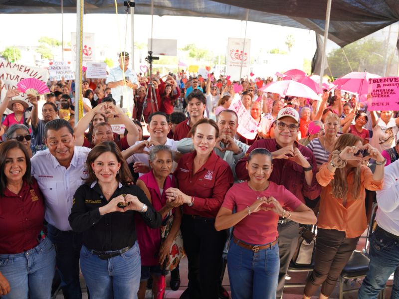 Fortalece Carmen Lilia Canturosas participación ciudadana con nuevo consejo social de colonias al poniente