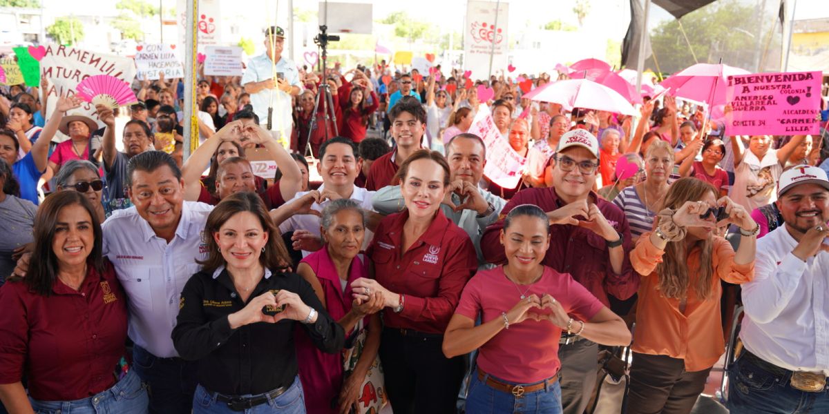 Fortalece Carmen Lilia Canturosas participación ciudadana con nuevo consejo social de colonias al poniente