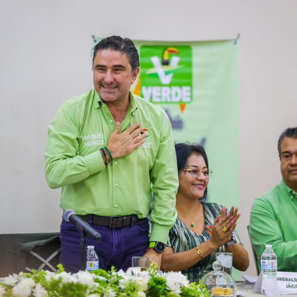 Fortaleza territorial sostendrá al Verde en 2027: Muñoz Cano