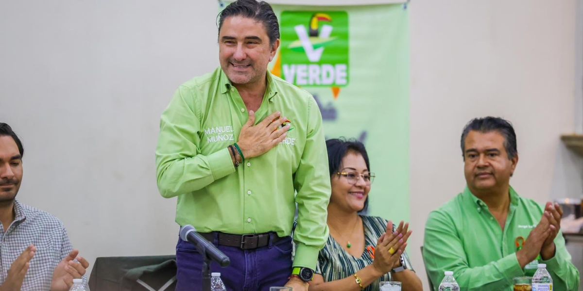 Fortaleza territorial sostendrá al Verde en 2027: Muñoz Cano