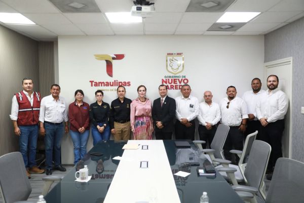 Alcaldesa Carmen Lilia Canturosas encabeza estrategia integral para fortalecer los servicios públicos en Nuevo Laredo