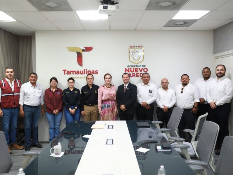 Alcaldesa Carmen Lilia Canturosas encabeza estrategia integral para fortalecer los servicios públicos en Nuevo Laredo