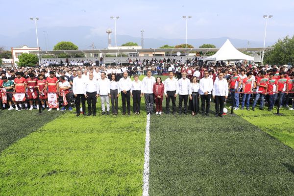 Reconoce Américo a las y los atletas tamaulipecos ganadores en la Olimpiada Nacional e impulsa infraestructura deportiva