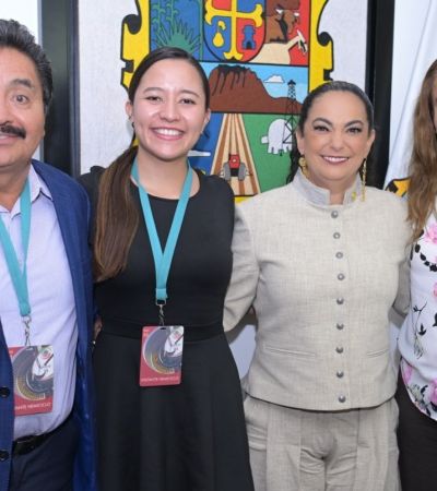 Senadora Olga Sosa recibe a empresa mexicana dedicada al desarrollo de biofertilizantes sustentables para impulsar sus operaciones