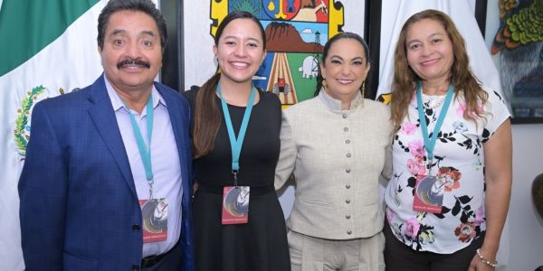 Senadora Olga Sosa recibe a empresa mexicana dedicada al desarrollo de biofertilizantes sustentables para impulsar sus operaciones