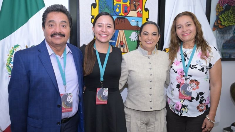 Senadora Olga Sosa recibe a empresa mexicana dedicada al desarrollo de biofertilizantes sustentables para impulsar sus operaciones
