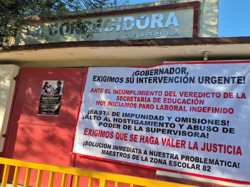 Entre amparos y sanciones, seis escuelas siguen con las puertas cerradas en Tamaulipas