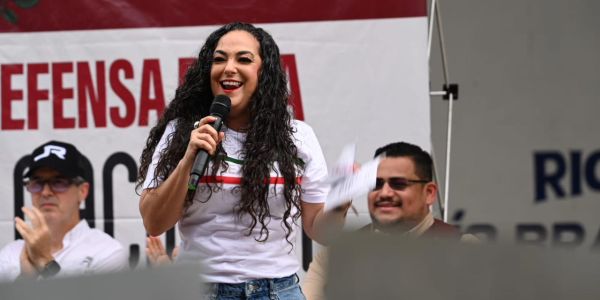 Olga Sosa: “En México la soberanía no se negocia, el pueblo manda”