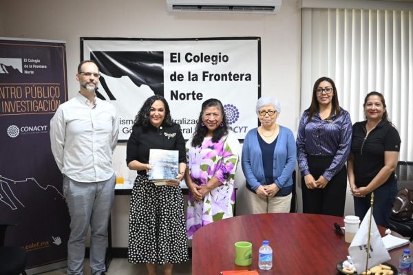 Senadora Olga Sosa acuerda cooperación con el Colegio de la Frontera Norte