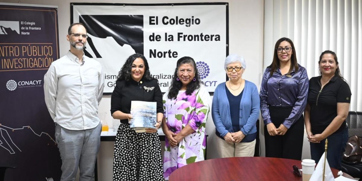 Senadora Olga Sosa acuerda cooperación con el Colegio de la Frontera Norte