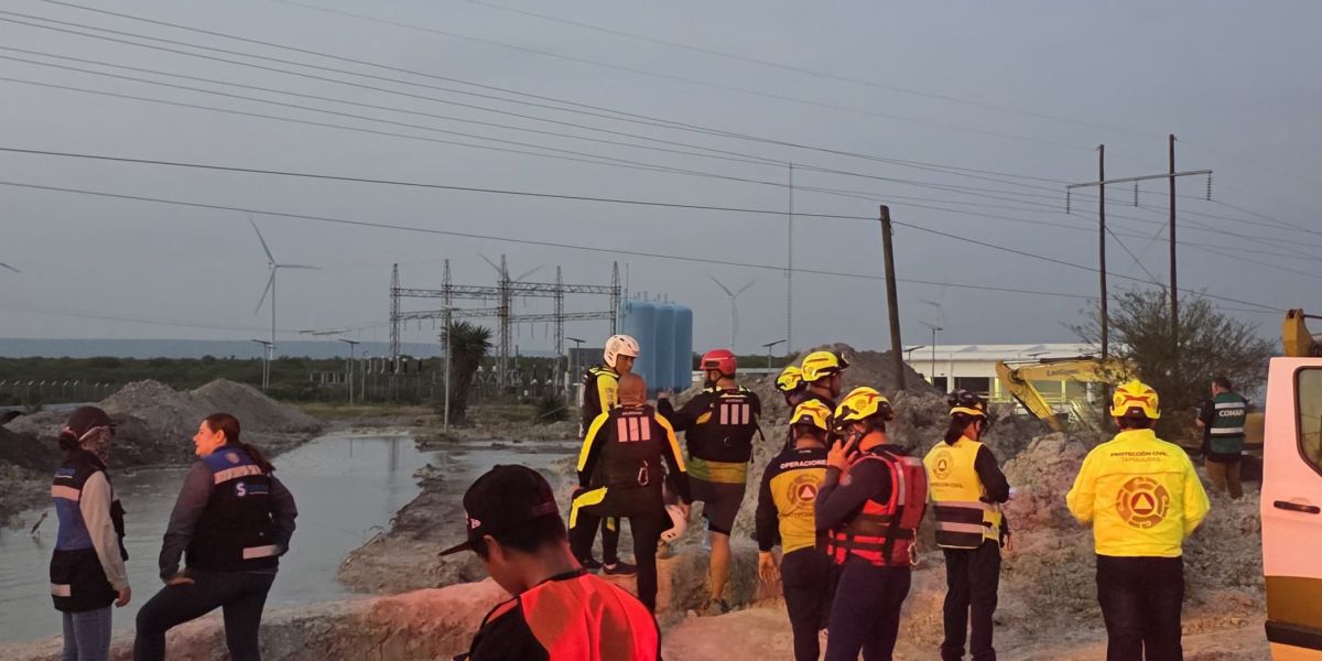 Desaparece trabajador tras accidente en obra de la segunda línea del acueducto en Victoria
