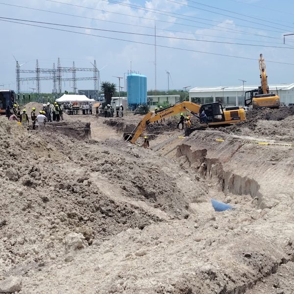 Crece desesperación de familia de trabajador desaparecido en el acueducto Guadalupe-Victoria