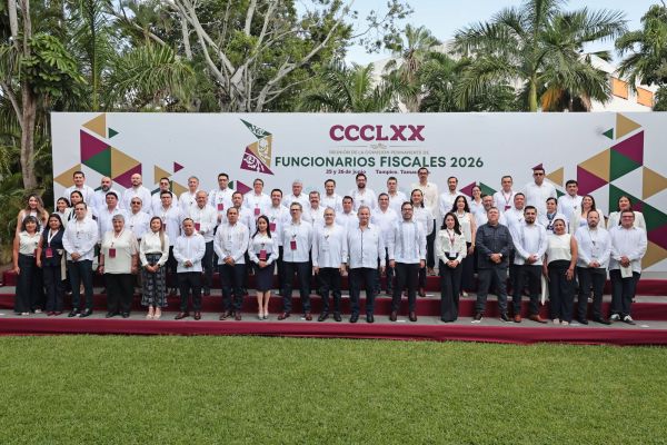 Lidera Tamaulipas reunión nacional de funcionarios fiscales
