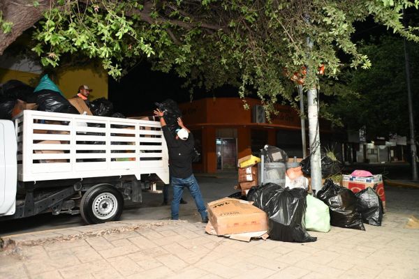 Muestra zona centro de Victoria limpieza en sus calles