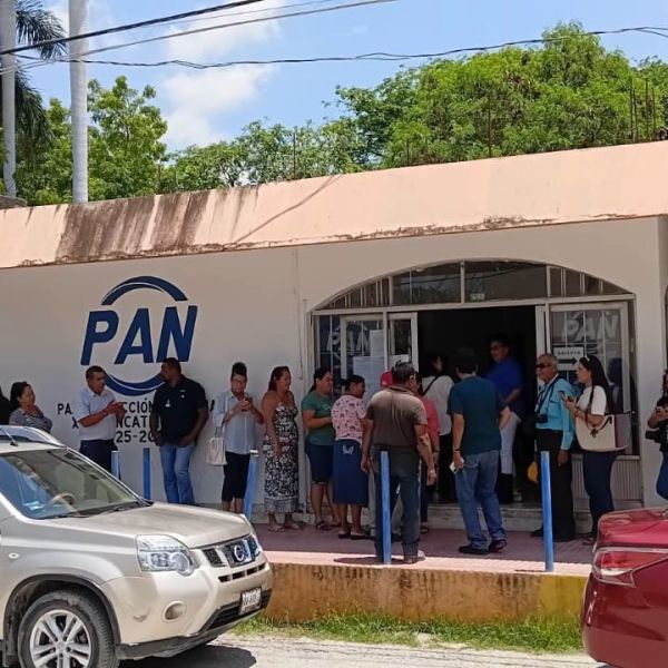 Militancia del PAN participa en elección para renovar la dirigencia estatal en Tamaulipas