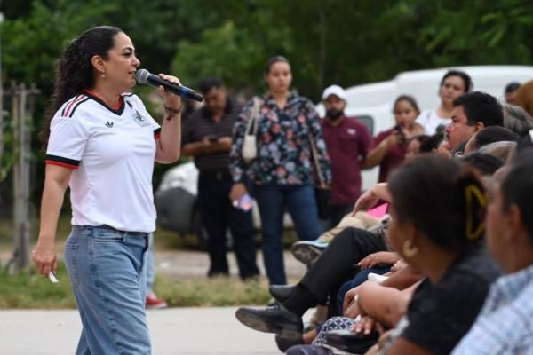 Informa Olga Sosa a familias de Ciudad Victoria de las reformas constitucionales
