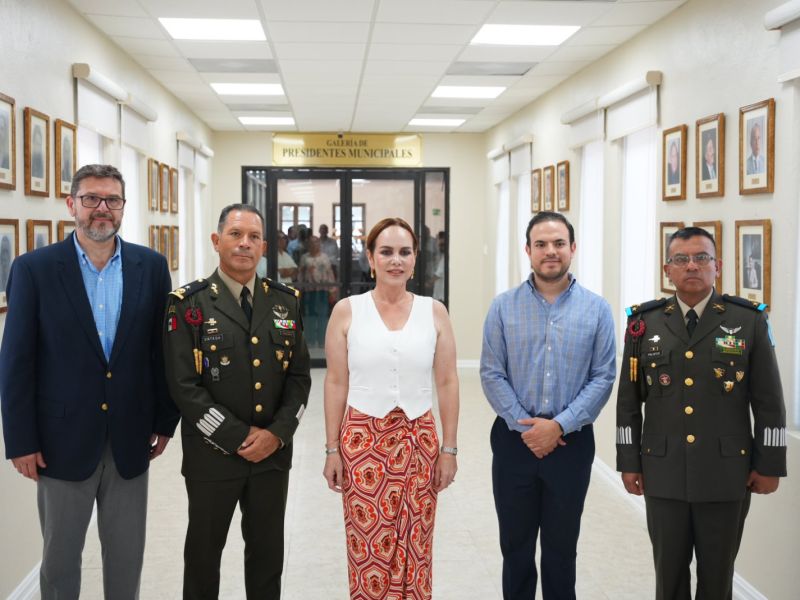 Carmen Lilia Canturosas honra la historia de Nuevo Laredo con galería de los presidentes e inaugura nuevo espacio ciudadano