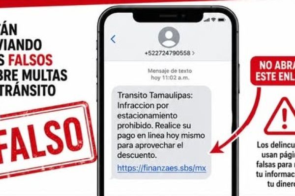 Alertan por nueva modalidad de fraude con falsas multas de tránsito