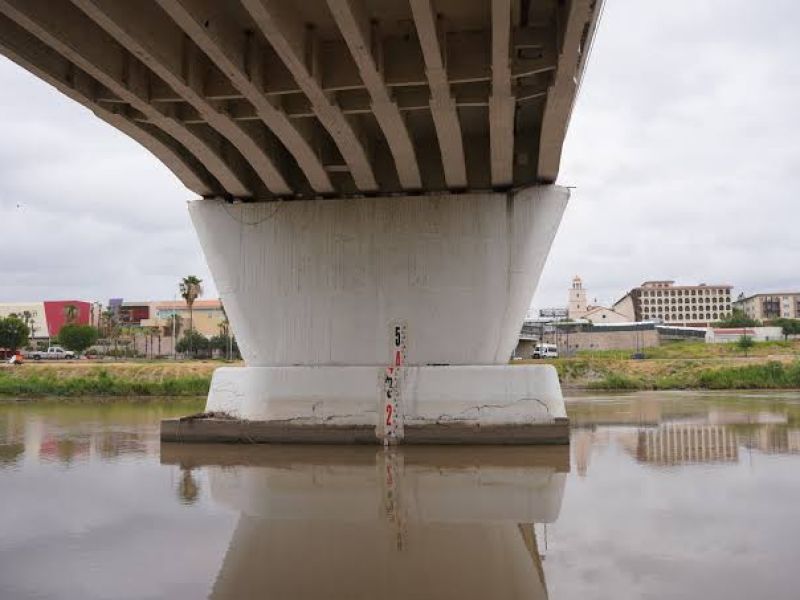 Alertan sobre crecida del Río Bravo
