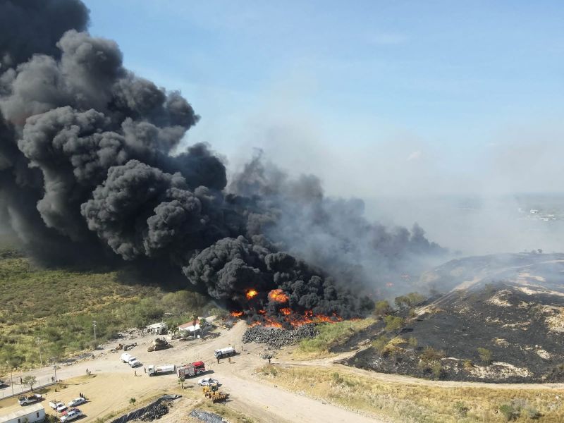 Tras incendio, SEDUMA anuncia revisión al relleno sanitario de Victoria
