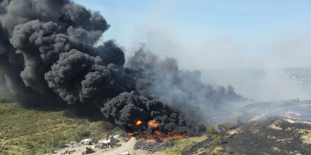 Tras incendio, SEDUMA anuncia revisión al relleno sanitario de Victoria