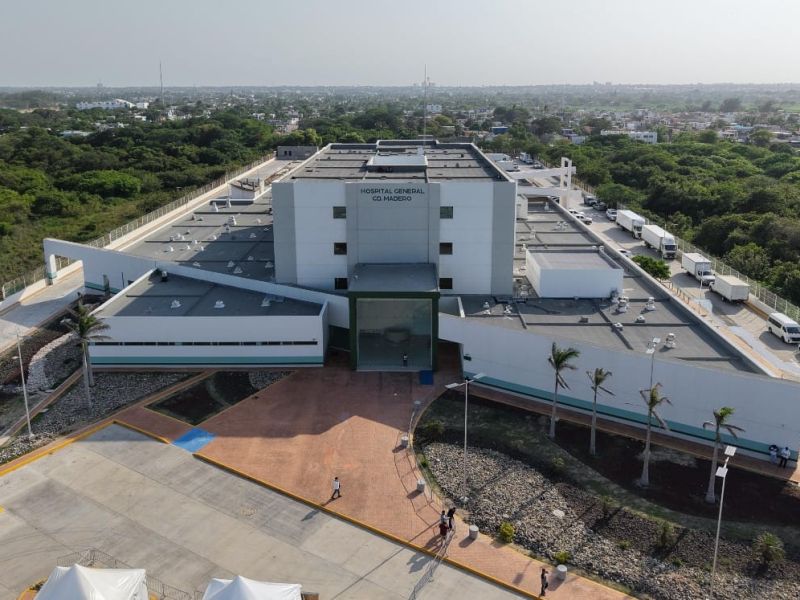 Hospital de Madero abrirá tras 14 años de permanecer inconcluso