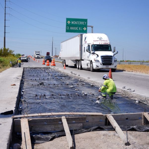 Gestiones de Carmen Lilia dan resultados; Gobierno de México impulsa rehabilitación del libramiento Mex II en Nuevo Laredo