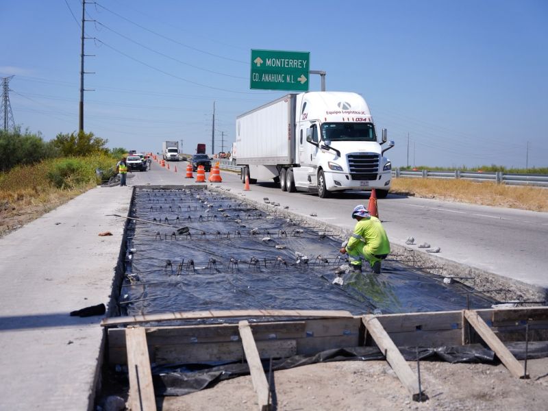 Gestiones de Carmen Lilia dan resultados; Gobierno de México impulsa rehabilitación del libramiento Mex II en Nuevo Laredo