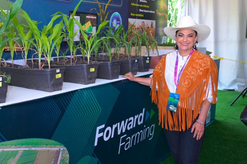 Destaca Olga Sosa innovación en el campo durante la presentación de Forward Farming de Bayer en México