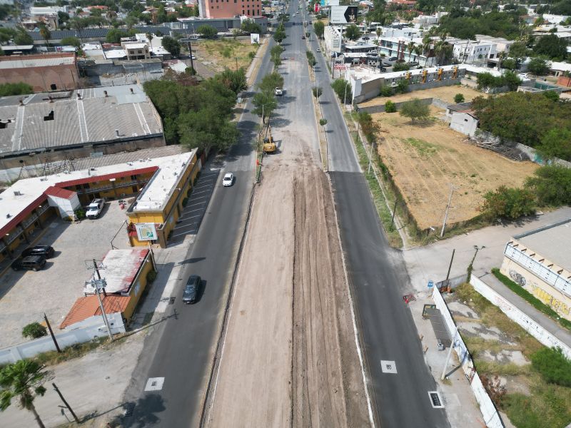 Avanzan trabajos de modernización en Avenida Reforma; gobierno municipal mantiene el ritmo de las obras prioritarias