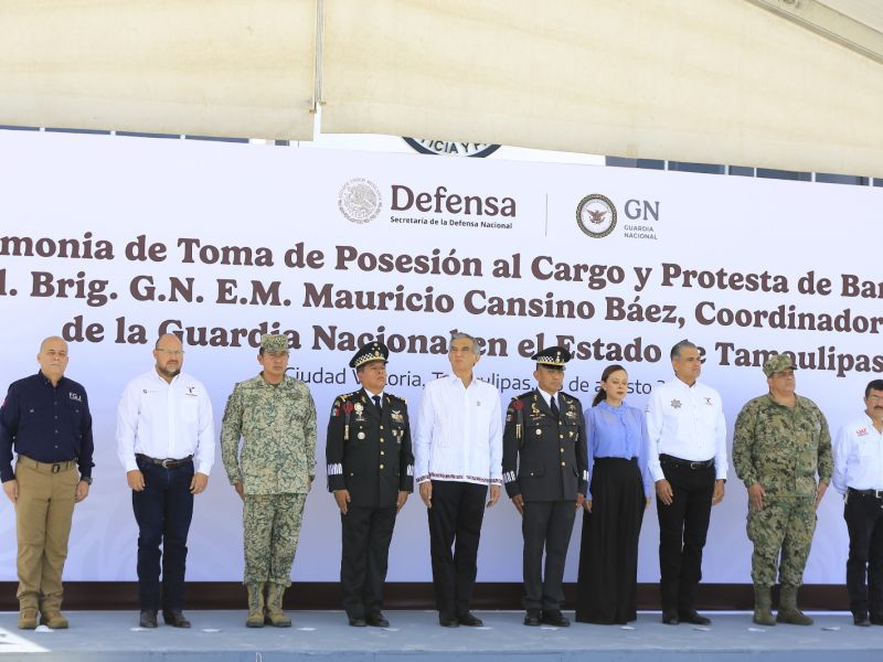 Reconoce Américo labor de la Guardia Nacional en Tamaulipas